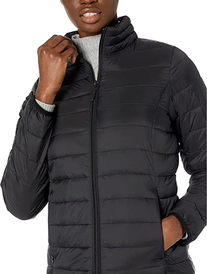 Long-Sleeve Water-Resistant Puffer Jacket