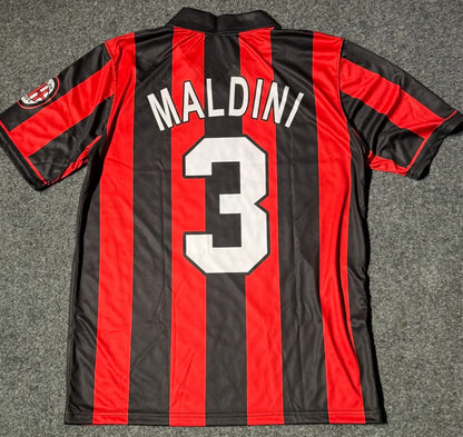 Ac Milan Maldini Vintage Jersey