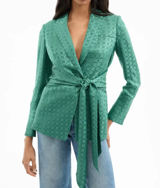 Access Daily 2025 Savannah Chrisley Printed Blazer