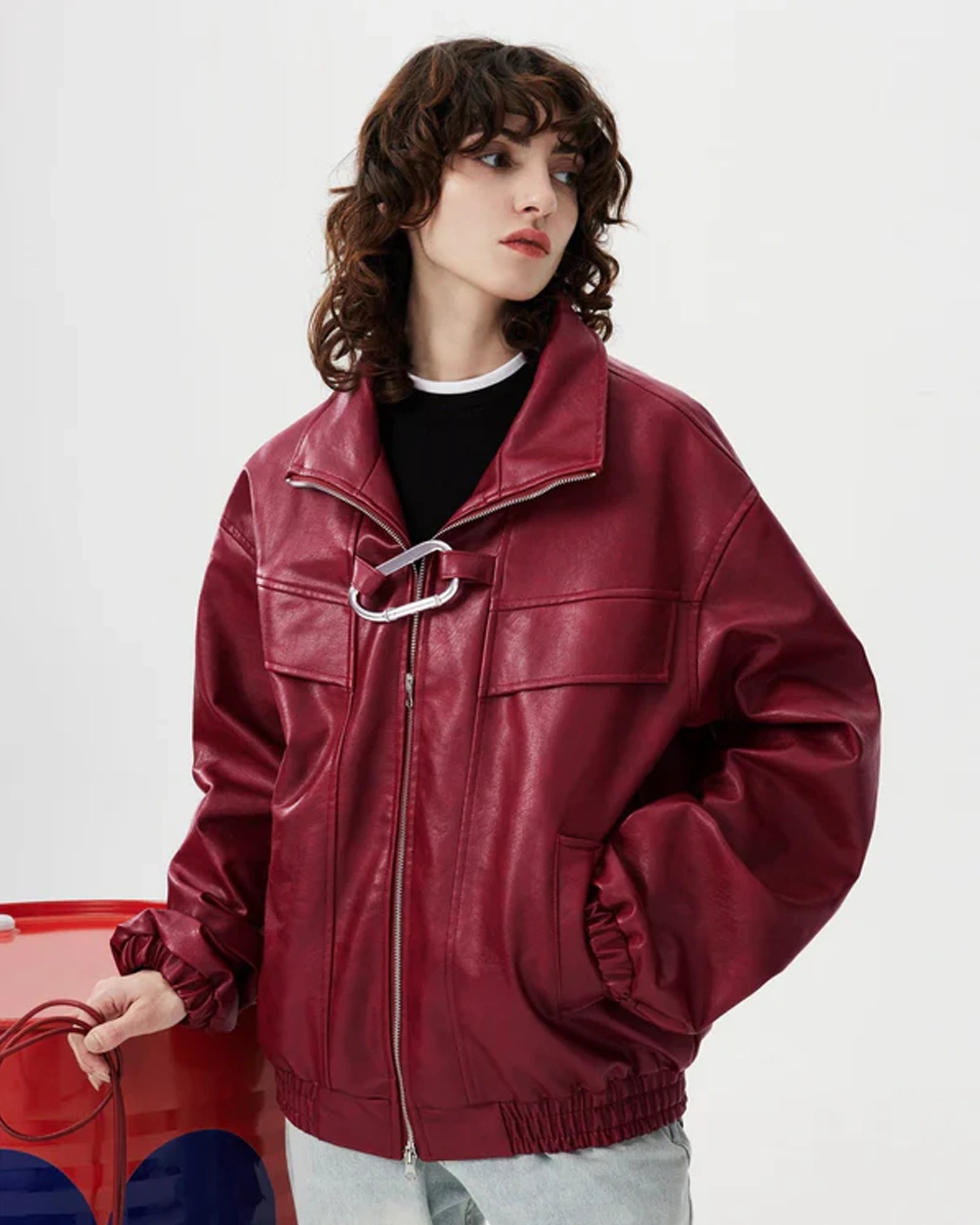 Aelfric-Eden-Burgundy-Bomber-Leather-Jacket