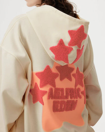 Aelfric-Eden-Hoodie-White-With-Pink-Star-Sale