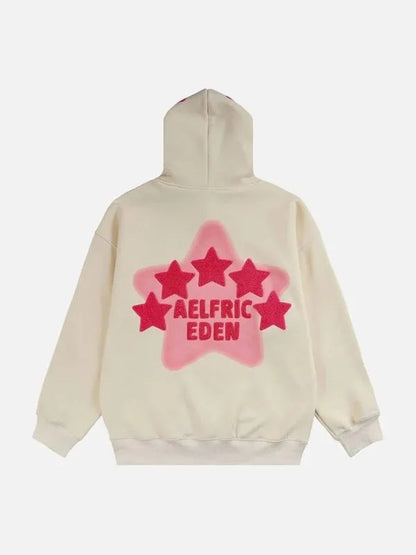 Aelfric Eden Vintage Embroidery Star Hoodie Buy