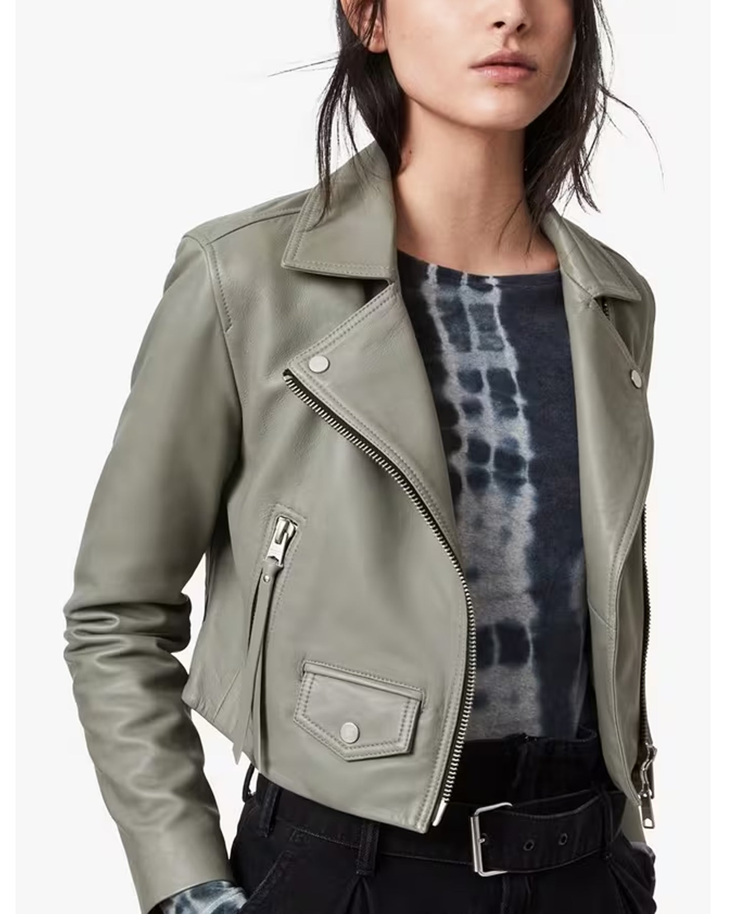 All Saints Elora Leather Jacket