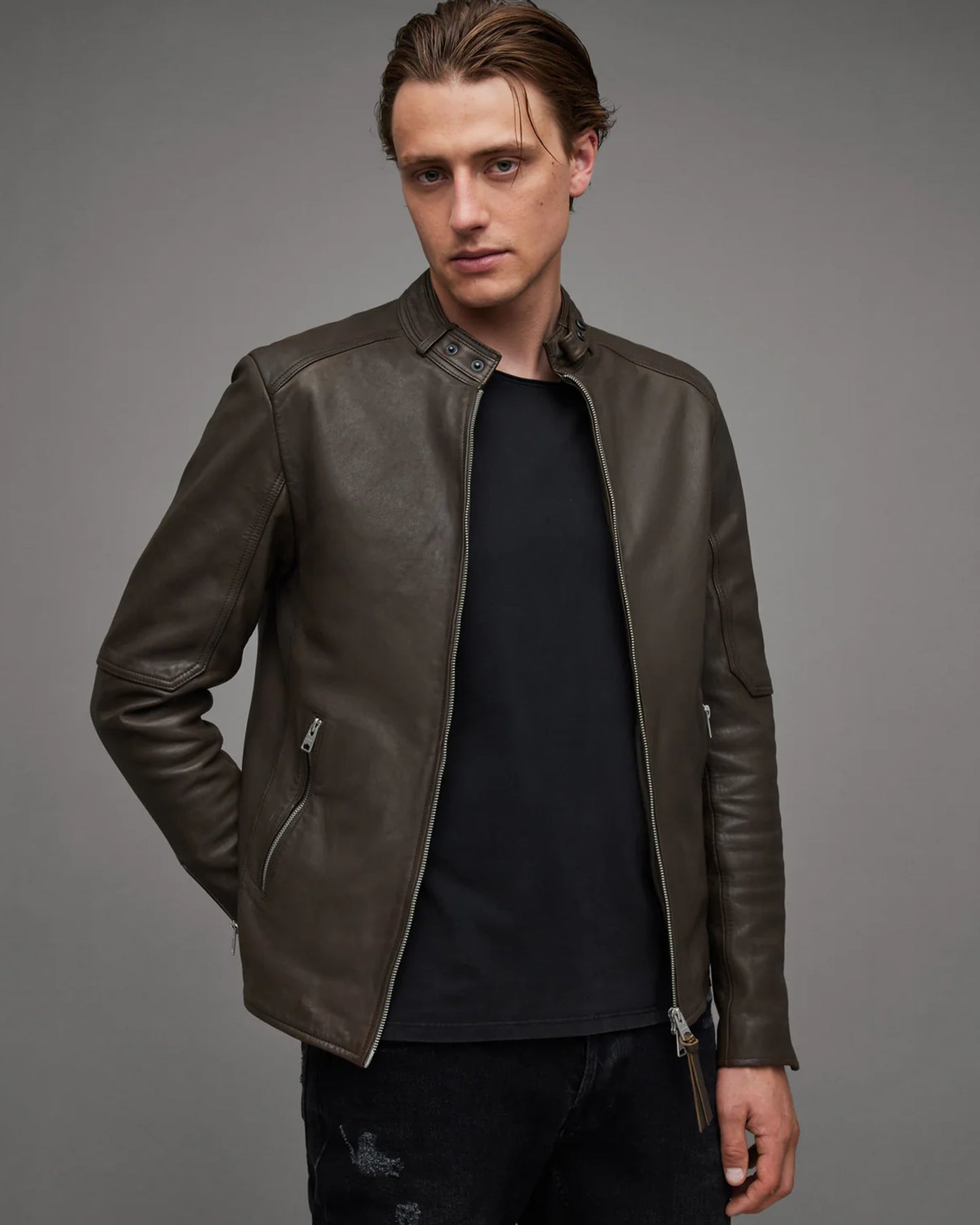 All Saints Leather Jacket