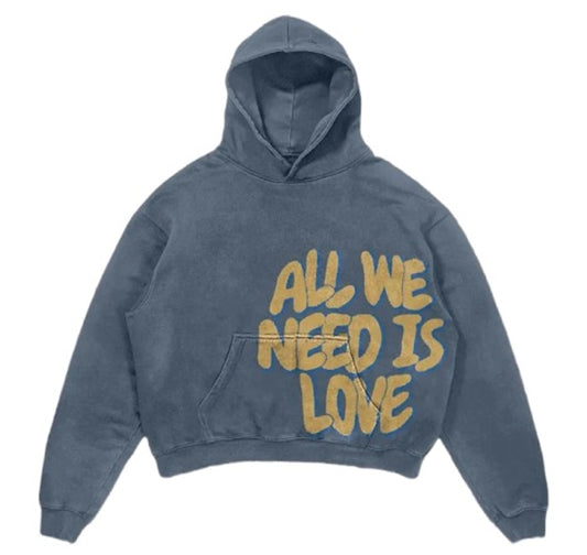 All_We_Need_Is_Love_Hoodie_Blue_And_Yellow_Sale
