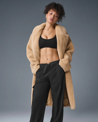 Alo-Yoga-Oversized-Sherpa-Trench-Coat-Women