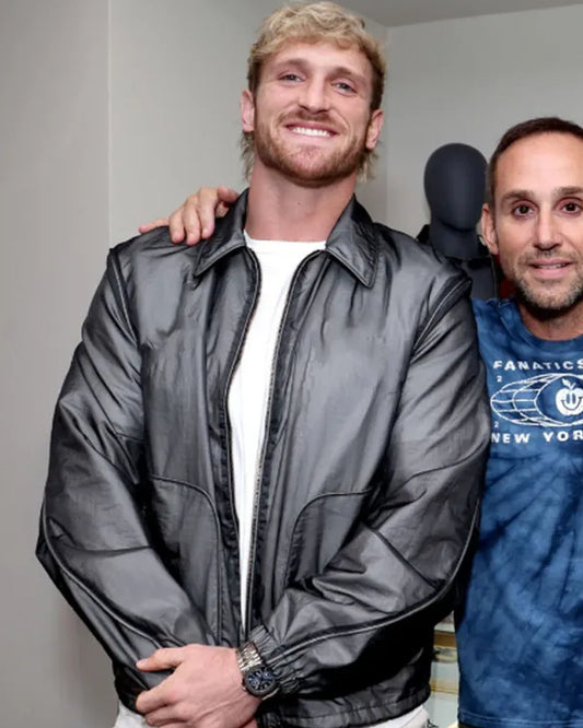American_Wrestler_Logan_Paul_Grey_Jacket
