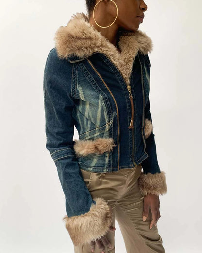 Baby-Phat-Denim-Jacket-With-Fur-Trim-Sale