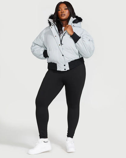 Baby-Phat-Gray-Puffer-Jacket