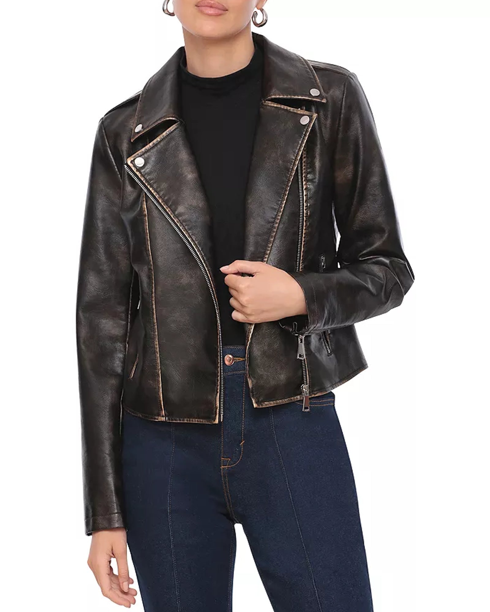 Bagatelle Leather Jacket Black