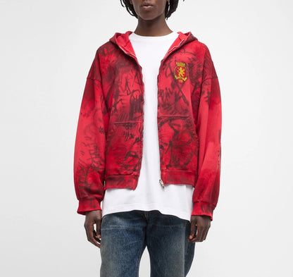 Balenciaga_Red_Skater_Hoodie_Sale