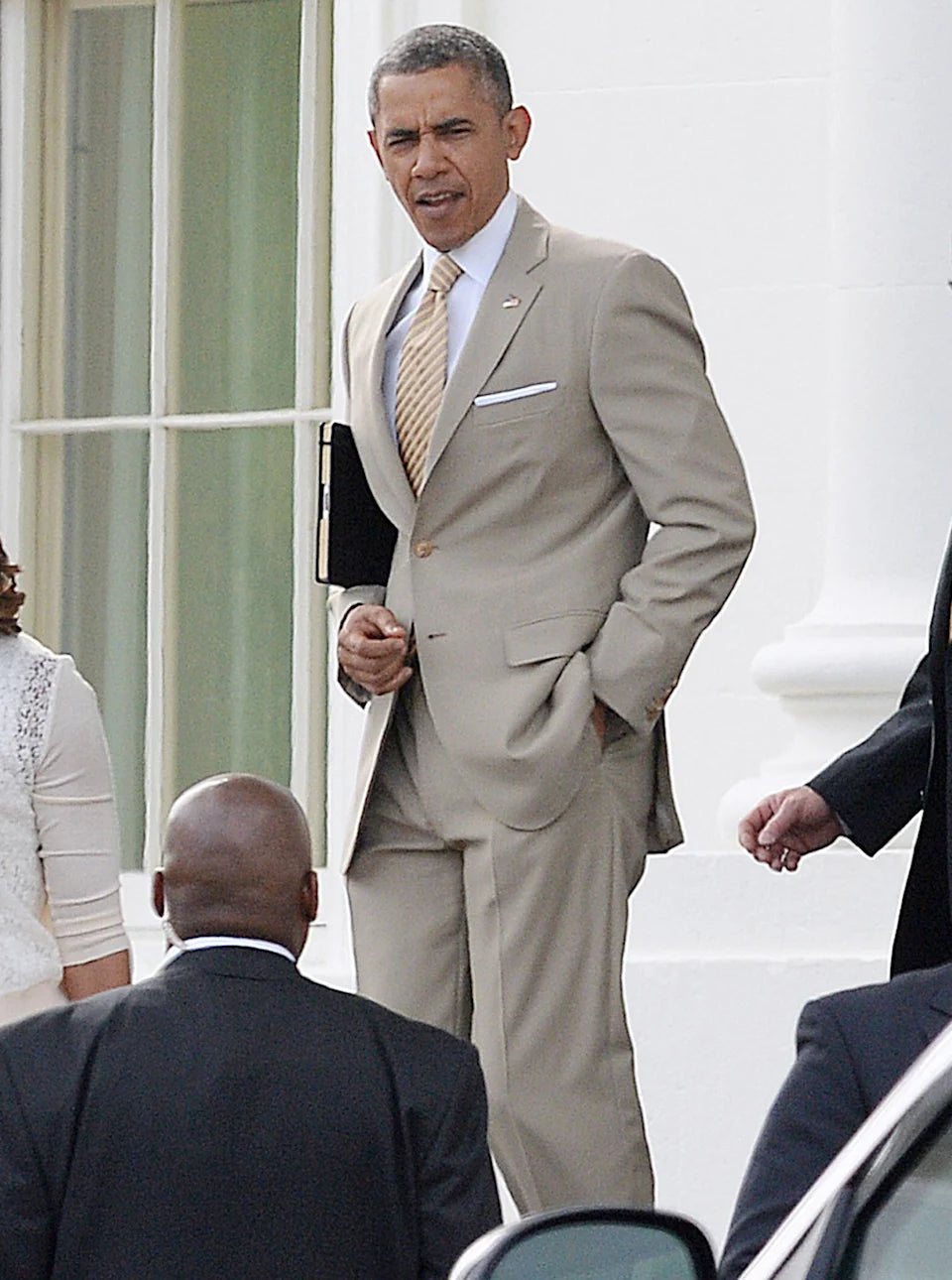 Barack Obama Tan Suit Buy 