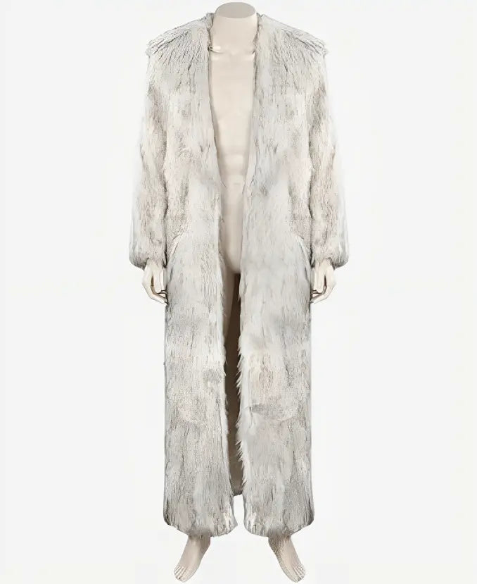 Ryan Gosling Ken Shearling Fur Coat