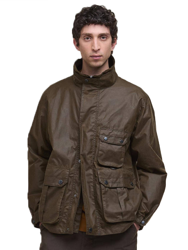 Barbour Century Wax Jacket Brown