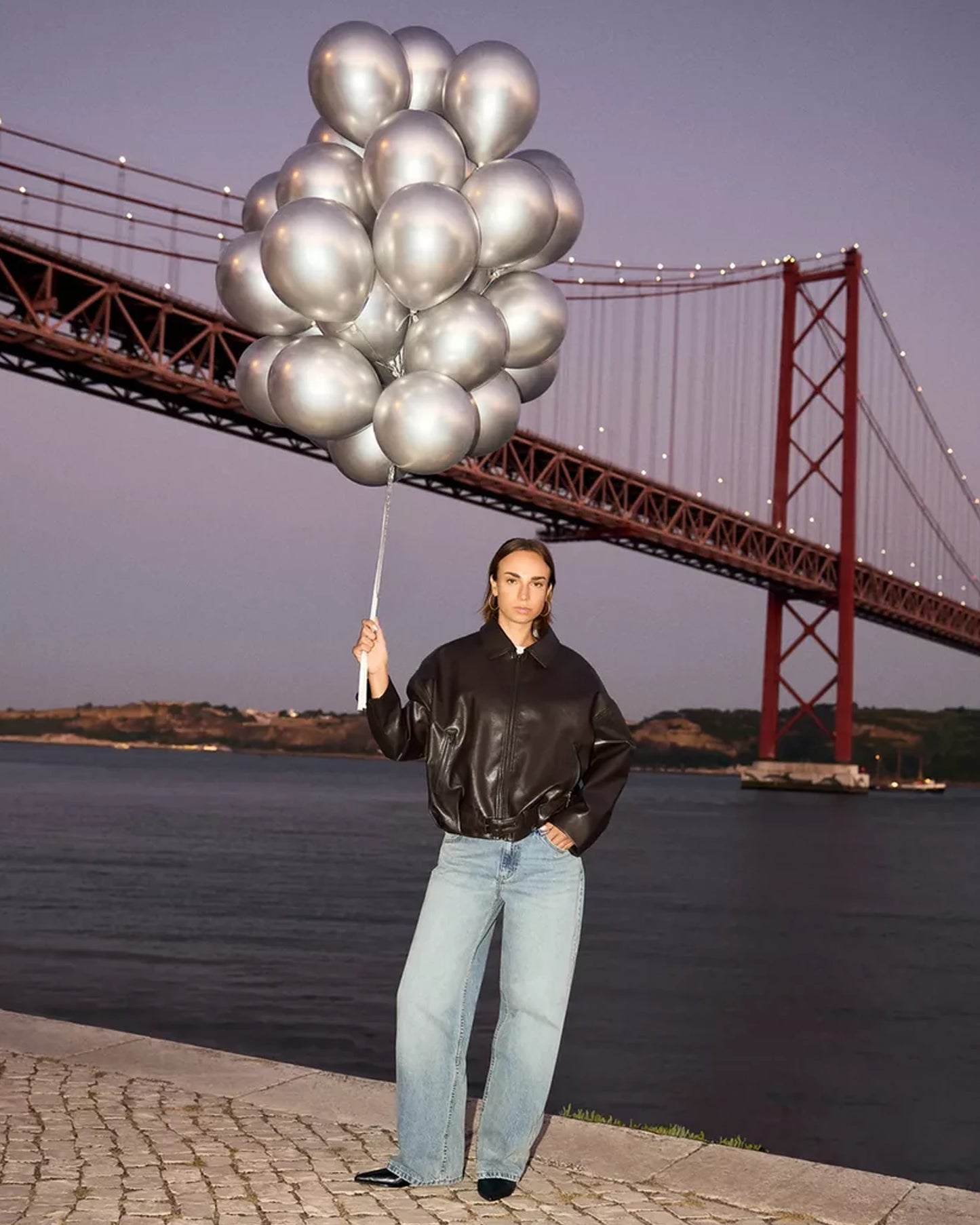 Bershka-Leather-Jacket-Brown