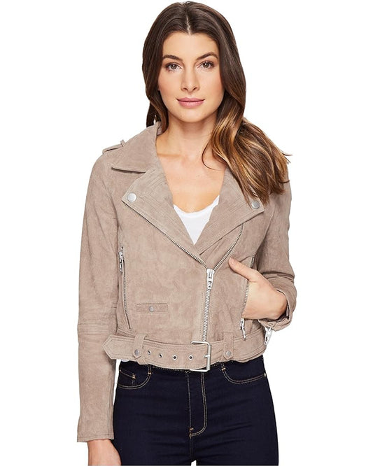 Blank NYC Suede Moto Jacket