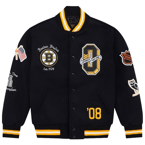 Boston Bruins OVO Varsity Jacket