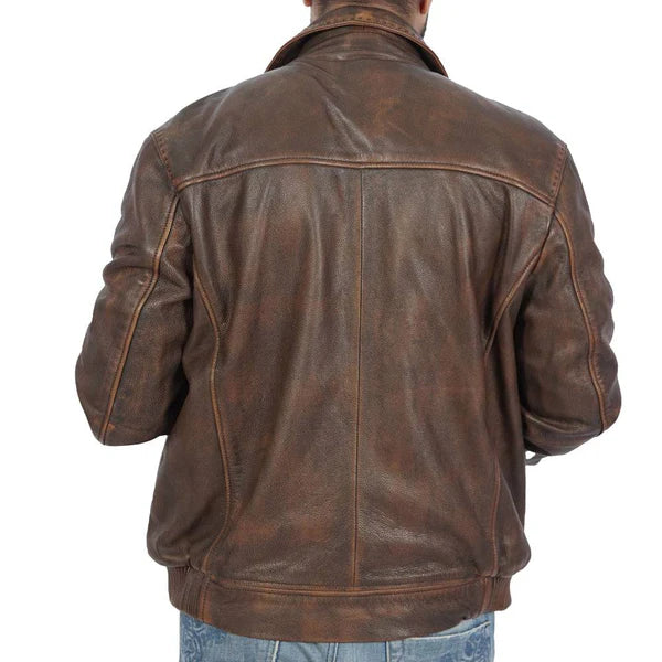 Boston Harbour Leather Jacket Buy