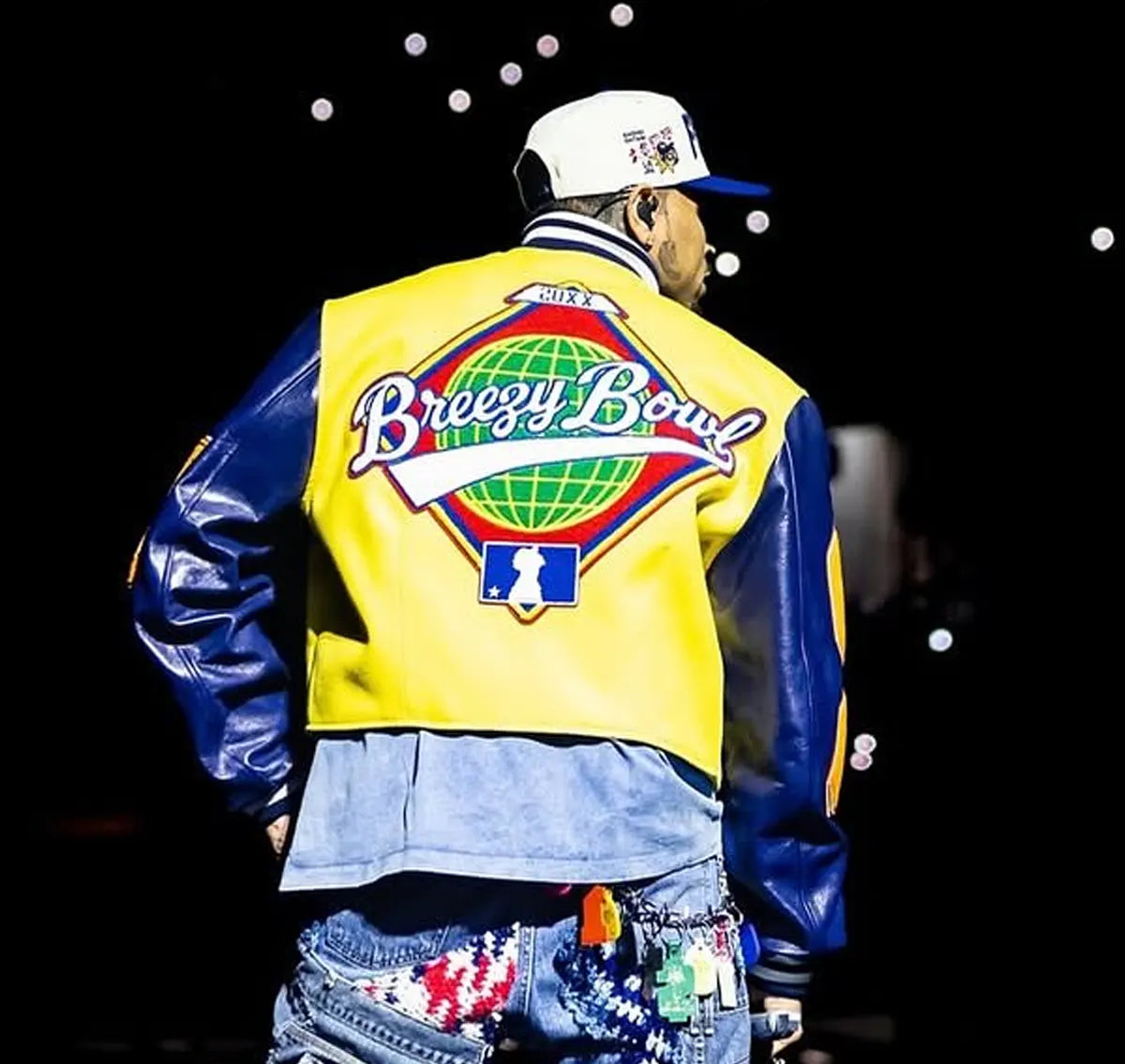 Breezy Bowl XX Letterman Varsity Jacket