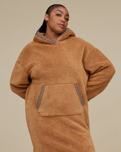 Brown-UGG-Hoodie-Blanket