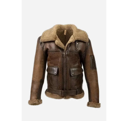 Brown_Aviator_Shearling_Leather_Jacket_For_Sale