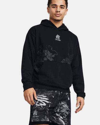 Bruce-Lee-Steph-Curry-Hoodie-Black