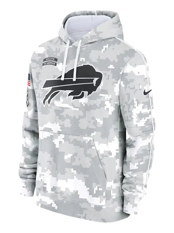 Buffalo Bills Salute To Service Hoodie