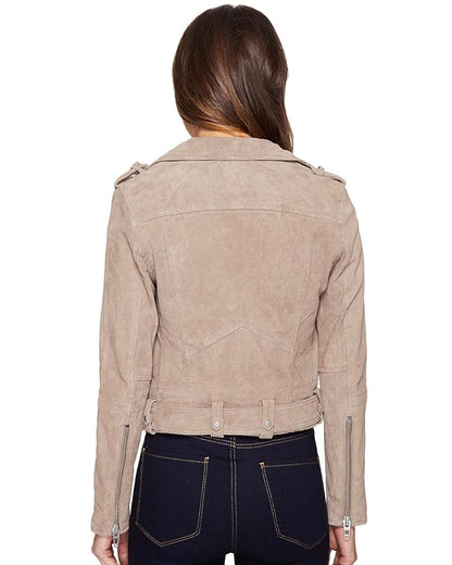 Blank NYC Suede Moto Jacket