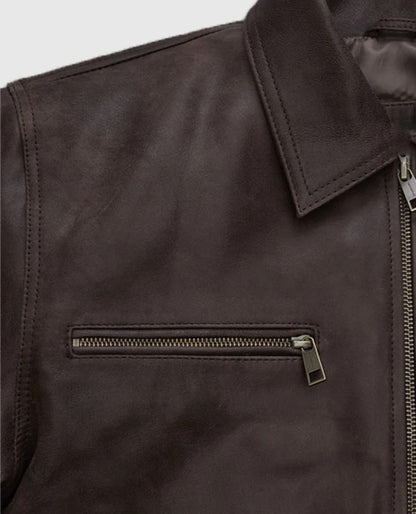 Buy Sam Worthington Leather Jacket 