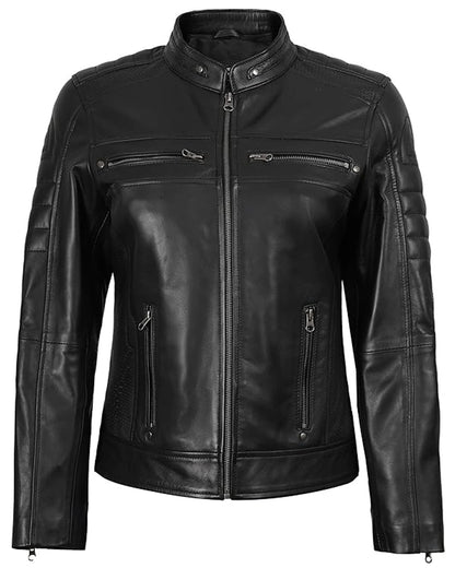 Cafe-Racer-Slim-Black-Real-Leather-Jacket