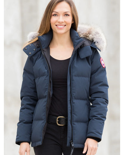 Canada-Goose-Chelsea-Navy-Parka-With-Fur