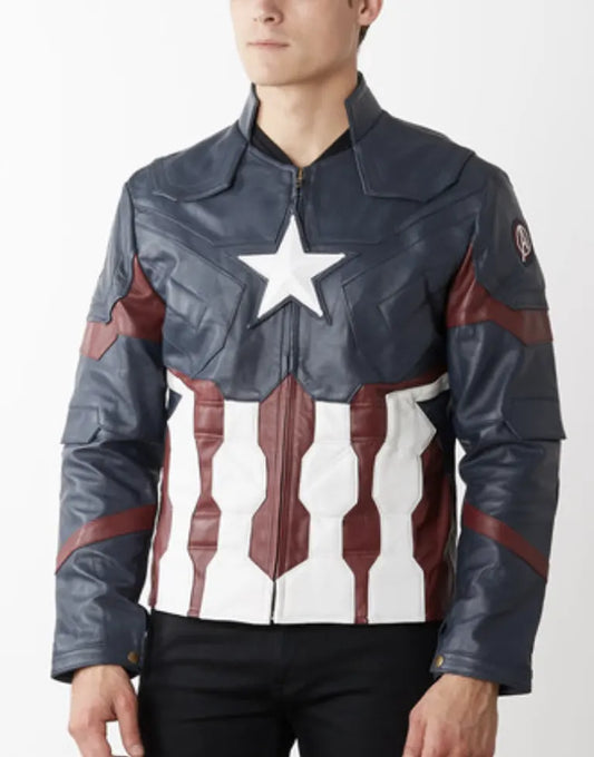 Captain America Leather Jacket