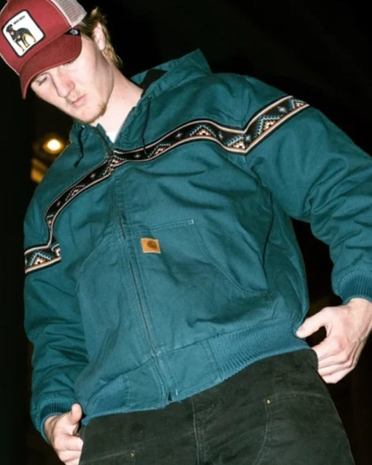 Carhartt-50th-Anniversary-Montana-Aztec-Jacket-Green