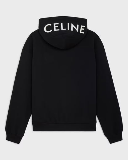 Celine-Zipped-Hoodie-In-Fleece