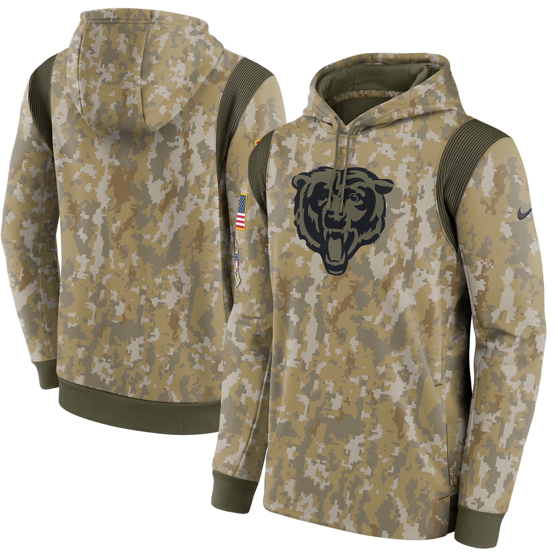 Chicago Bears Salute To Service Hoodie