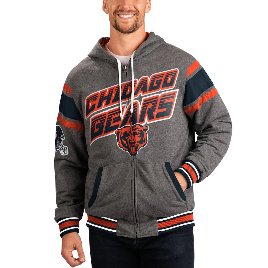 Chicago Bears Zip Up Jacket