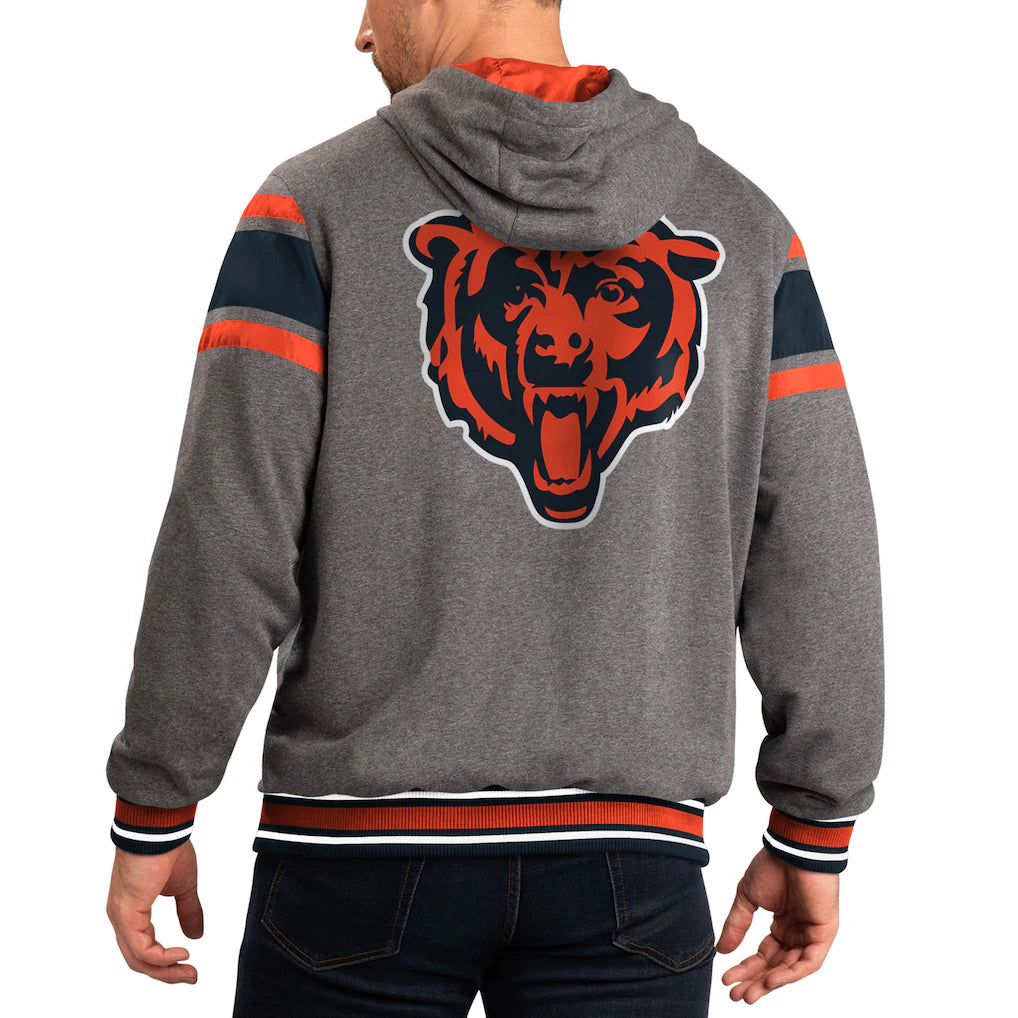 Chicago Bears Zip Up Jacket For Sale