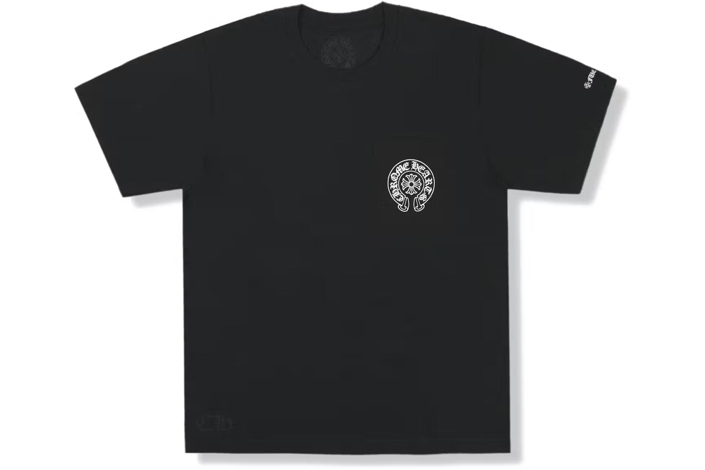Chrome_Hearts_Horse_Shoe_Logo_Pocket_T_Shirt_Black
