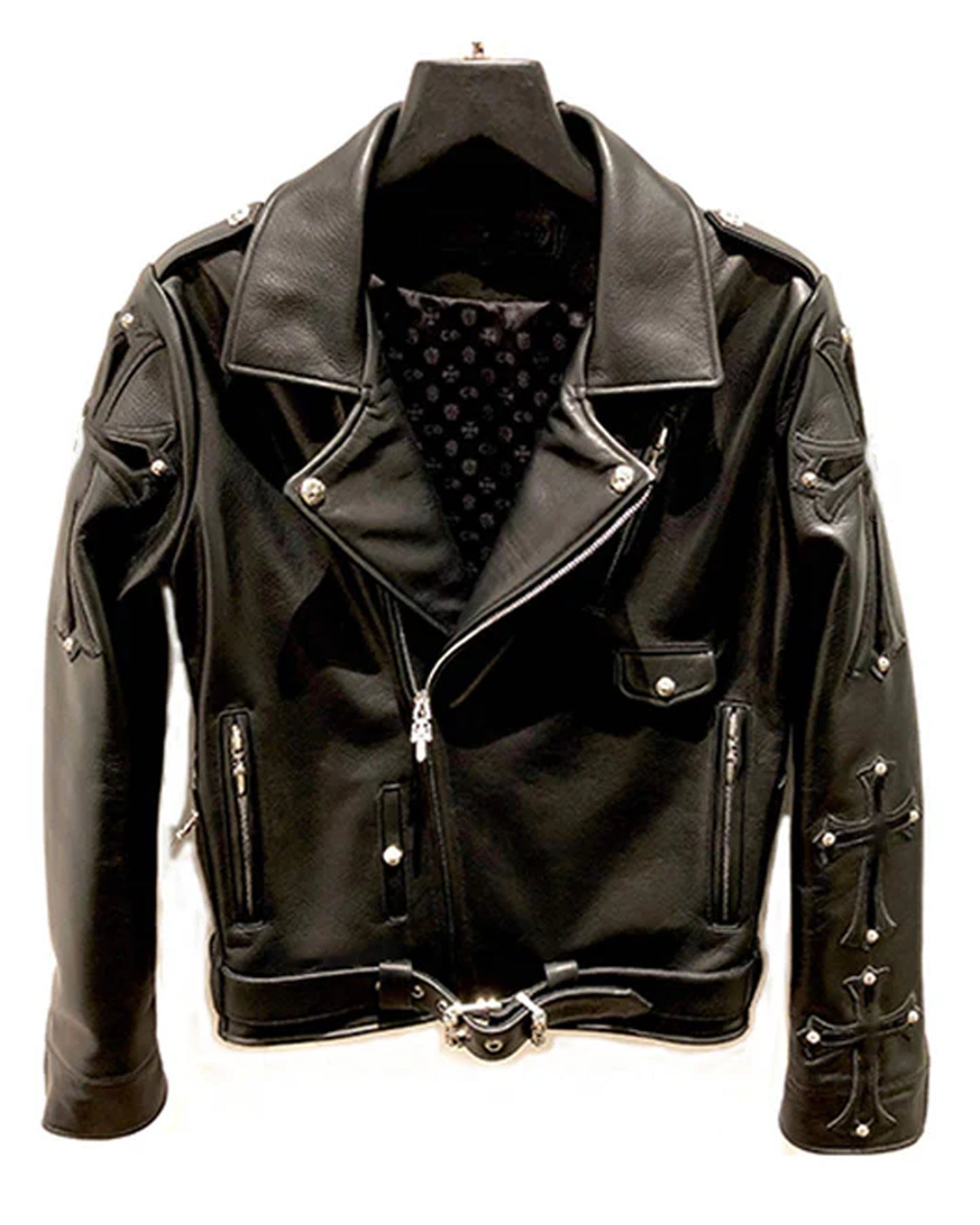 Chrome Hearts Leather Jacket