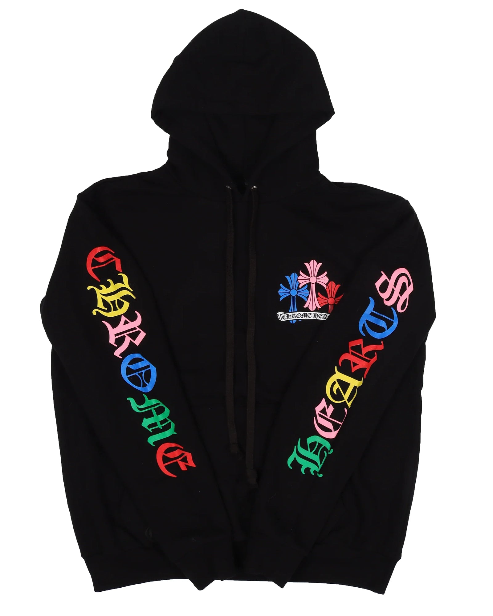 Chrome_Hearts_Multicolor_Hoodie_Black_Buy