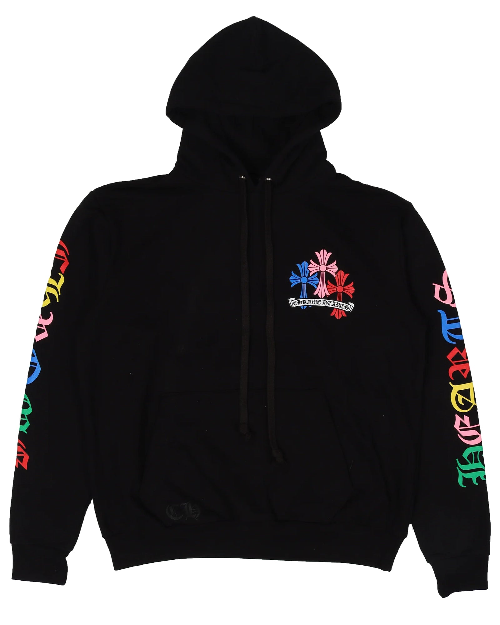 Chrome_Hearts_Multicolor_Hoodie_Black_Sale