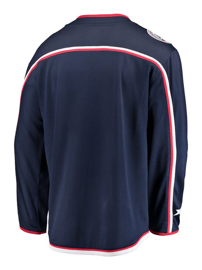 Columbus Blue Jackets Jersey Back