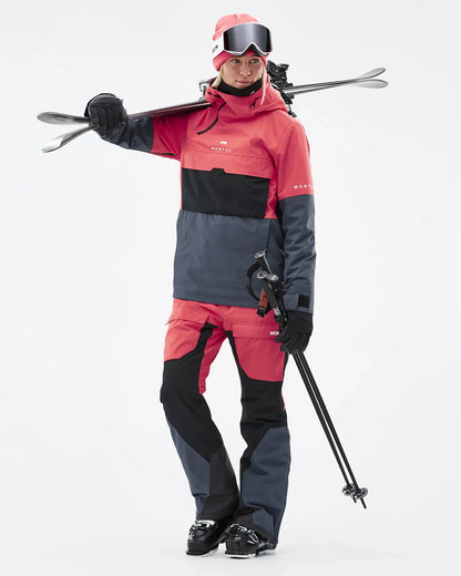 Coral-Black-Metal-Blue-Montec-Ski-Jacket