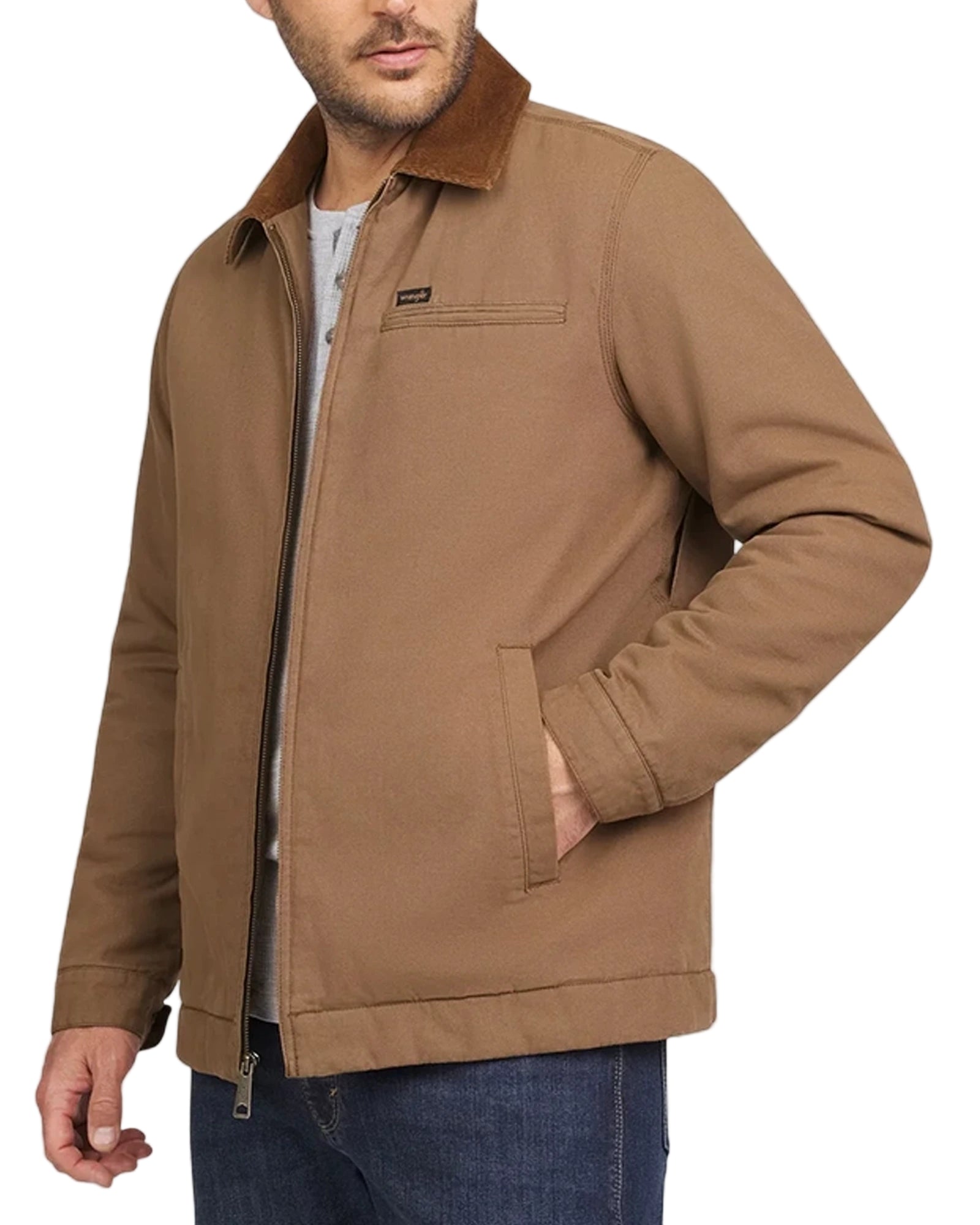 Costco-Wrangler-Brown-Jacket