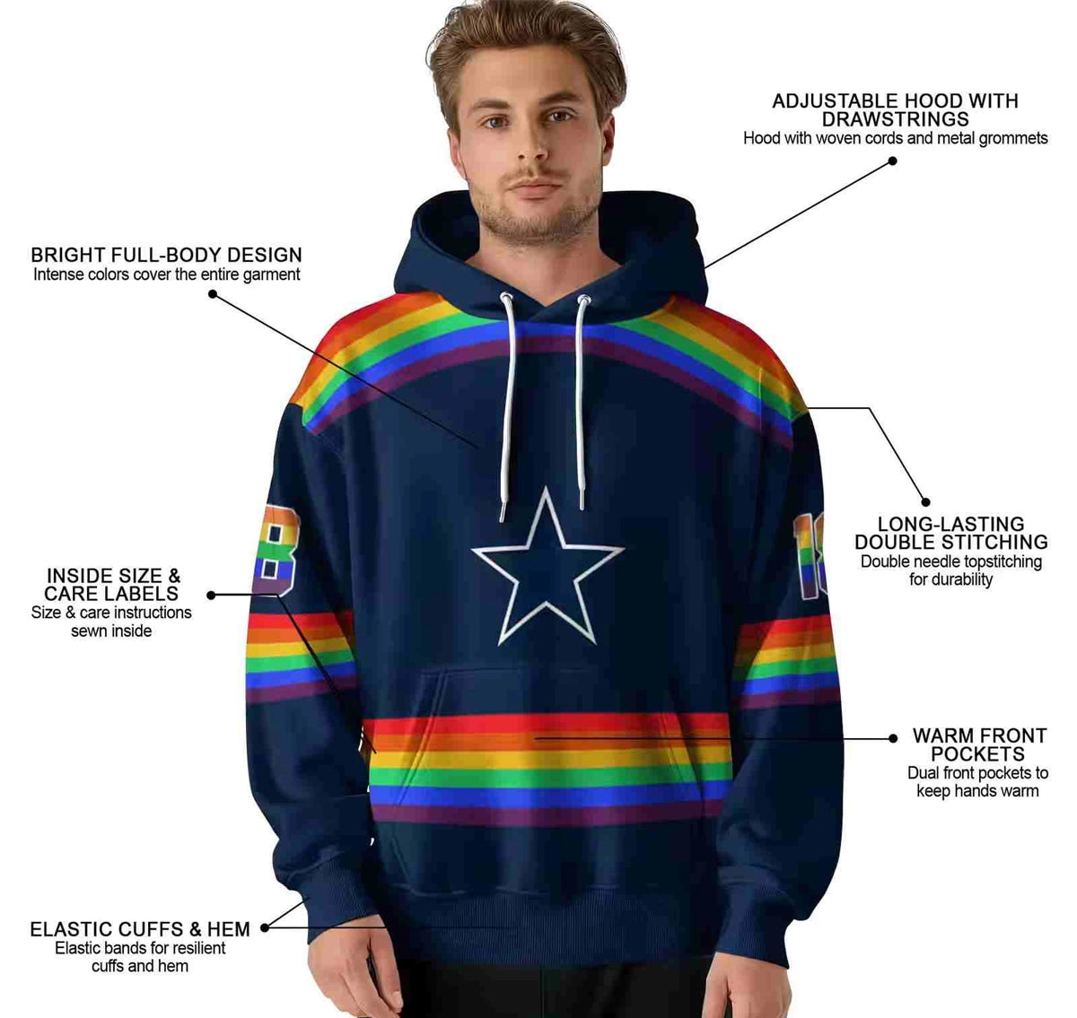 Cowboys_Rainbow_Hoodie_Buy