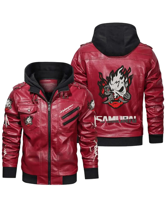Cyberpunk-2077-Premium-Hooded-Samurai-Gaming-Red-Jacket