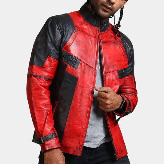 Deadpool And Wolverine Leather Jacket