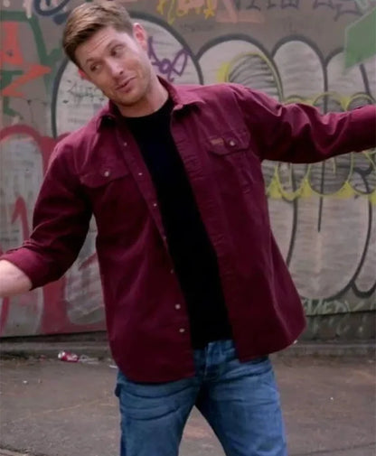 Dean Winchester Red Shirt