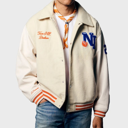 Denham Netherlands Olympic Team Varsity Jacket