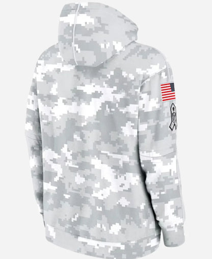 Salute To Service Denver Broncos Camo 2024 Hoodie